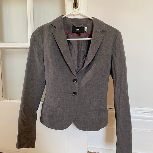 H&M Grey Blazer - Picture 1 of 2